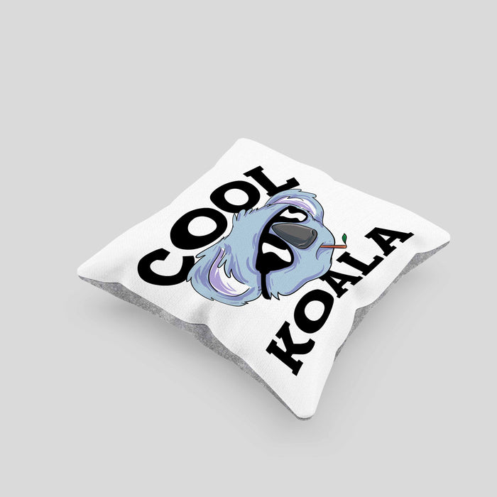 Kissen mit Füllung 40x40 Koala Geschenkidee für Koala-Liebhaber Kissen mit Füllung 40x40 Koala-Aufdruck (Grau) Grau Trendation