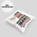 Triathlet Geschenk Kissen mit Füllung 40x40 Lustiger Spruch Erheben Sie Sich Der Triathlet Betritt den Raum (Grau) Rosa Trendation