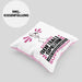 Softballspielerin Geschenk Kissen mit Füllung 40x40 Ich Bin Softballspielerin Aber Sag Doch Einfach Superheld Lustige Geschenkdiee für Softballspielerin (Grau) Rosa Trendation