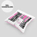 Rhythmische Gymnastin Geschenk Kaffee-Kissen mit Füllung 40x40 Geschenkidee für Rhythmische Gymnastin Ich Bin Rhythmische Gymnastin Ich Kann Es Dir Erklären Jedoch Nicht Für Dich Verstehen Spruch Lustig (Grau) Rosa Trendation