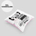 Hundegassi-Service Kissen mit Füllung 40x40 So Sieht Ein Richtig Cooler Hundegassi-Service Aus Geschenk Lustiger Spruch Geschenkidee (Grau) Rosa Trendation