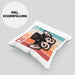 Chihuahua Besitzer Kissen mit Füllung 40x40 Geschenk Lustiger Spruch Geschenkidee Retro Vinatge Chihuahua (Grau) Grün Trendation