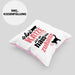Katze Kissen mit Füllung 40x40 Katzenbesitzer Geschenk Katzen Geschenkidee Lustige Kissen mit Füllung 40x40 mit Spruch Kater Katzenmama (Grau) Rosa Trendation