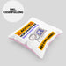 Briefmarkensammler Kissen mit Füllung 40x40 Geschenk Lustiger Spruch Geschenkidee für Briefmarkensammler Achtung Hochleistungs Briefmarkensammler Bei Der Arbeit (Grau) Rosa Trendation