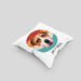 Jack Russel Besitzer Kissen mit Füllung 40x40 Geschenk Lustiger Spruch Geschenkidee Jack Russel Mama Papa (Grau) Grau Trendation