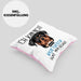 Rottweiler Besitzer Kissen mit Füllung 40x40 Geschenk Lustiger Spruch Geschenkidee Ich Kann Nicht Mein Rottweiler Hat Nein Gesagt (Grau) Rosa Trendation