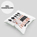 Friseurin Geschenk Kissen mit Füllung 40x40 Lustig Geschenkidee für Friseurin Geburtstag So Sieht Eine Richtig Coole Friseurin Aus Frauen Spruch (Grau) Grün Trendation