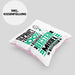 Model Geschenk Lustiger Spruch für Model Geschenkidee Bester Model Der WeltKissen mit Füllung 40x40 (Grau) Rosa Trendation