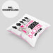 Bäckerin Geschenk Kissen mit Füllung 40x40 Lustig Geschenkidee für Bäckerin Geburtstag So Sieht Eine Richtig Coole Bäckerin Aus Frauen Spruch (Grau) Rosa Trendation