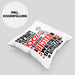 Wildtierschützer Geschenk Lustiger Spruch für Wildtierschützer Geschenkidee Bester Wildtierschützer Der WeltKissen mit Füllung 40x40 (Grau) Grün Trendation