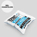 Moderator Geschenk Lustiger Spruch für Moderator Geschenkidee Bester Moderator Der WeltKissen mit Füllung 40x40 (Grau) Blau Trendation