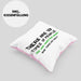 Programmierer Kissen mit Füllung 40x40 Geschenk Programmierer Gadget Lustig Geschenkidee Männer Zubehör Informatiklehrer IT Programmierer (Grau) Rosa Trendation