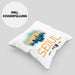 Seoul Kissen mit Füllung 40x40 Geschenk Südkorea South Korea Kpop (Grau) Grün Trendation