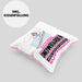 Snowboarder Geschenk Kissen mit Füllung 40x40 Ich Bin Snowboarder Aber Sag Doch Einfach Superheld Lustige Geschenkdiee für Snowboarder (Grau) Rosa Trendation