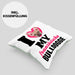 Französische Bulldogge Besitzerin Kissen mit Füllung 40x40 Geschenk Lustiger Spruch Geschenkidee I Love My Französische Bulldogge (Grau) Grün Trendation