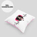 Berner Sennen Besitzer Kissen mit Füllung 40x40 Geschenk Lustiger Spruch Geschenkidee Herzschlag Berner Sennen (Grau) Rosa Trendation