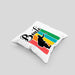 Boule Kissen mit Füllung 40x40 Geschenk Boule-Spieler Geschenkidee Spruch Vintage Boule Grafik (Grau) Grau Trendation