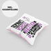 Taekwondo-Kämpfer Geschenk Lustiger Spruch für Taekwondo-Kämpfer Geschenkidee Bester Taekwondo-Kämpfer Der WeltKissen mit Füllung 40x40 (Grau) Rosa Trendation