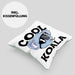 Kissen mit Füllung 40x40 Koala Geschenkidee für Koala-Liebhaber Kissen mit Füllung 40x40 Koala-Aufdruck (Grau) Grün Trendation
