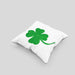 St Patricks Day Kissen mit Füllung 40x40 Klee Kleeblatt Irisch Irland Geschenkidee (Grau) Grau Trendation