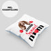 Cocker Spaniel Besitzer Mom Mama Kissen mit Füllung 40x40 Geschenk Lustiger Spruch Geschenkidee Cocker Spaniel Besitzerin (Grau) Blau Trendation
