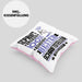 Schriftsteller Geschenk Lustiger Spruch für Schriftsteller Geschenkidee Bester Schriftsteller Der WeltKissen mit Füllung 40x40 (Grau) Rosa Trendation