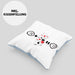 Poker Kissen mit Füllung 40x40 Geschenk für Poker-Spieler Geburtstag Lustige Geschenkidee :( + Poker = :) (Grau) Blau Trendation