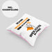Meeresbiologe Geschenk Kissen mit Füllung 40x40 Lustiger Spruch Ich Bin Meeresbiologe Warum Weil Ich Es Kann Geschenkidee Bester Meeresbiologe Geburtstag (Grau) Rosa Trendation