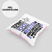 Orchestermusiker Geschenk Lustiger Spruch für Orchestermusiker Geschenkidee Bester Orchestermusiker Der WeltKissen mit Füllung 40x40 (Grau) Rosa Trendation