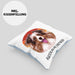 Australian Shepherd Besitzer Kissen mit Füllung 40x40 Geschenk Lustiger Spruch Geschenkidee Australian Shepherd Mama Papa (Grau) Blau Trendation