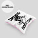 Smoking Kills So Does Love Kissen mit Füllung 40x40 Geschenk (Grau) Rosa Trendation