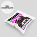 Mops Besitzerin Kissen mit Füllung 40x40 Geschenk Lustiger Spruch Geschenkidee Personal Stalker (Grau) Grün Trendation