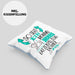 Katzenspielzeug-Designer Kissen mit Füllung 40x40 So Sieht Ein Richtig Cooler Katzenspielzeug-Designer Aus Geschenk Lustiger Spruch Geschenkidee (Grau) Blau Trendation