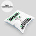 Biologe Kissen mit Füllung 40x40 Geschenk für Biologe Der Mann Der Alles Kann Geschenkidee zum Geburtstag (Grau) Blau Trendation