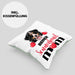 Berner Sennen Besitzer Mom Mama Kissen mit Füllung 40x40 Geschenk Lustiger Spruch Geschenkidee Berner Sennen Besitzerin (Grau) Grün Trendation