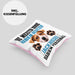 Jack Russell Besitzer Kissen mit Füllung 40x40 Geschenk Lustiger Spruch Geschenkidee Besitzerin Jack Russell Haben Personal (Grau) Rosa Trendation