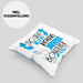 Boulderer Kissen mit Füllung 40x40 Geschenk So Sieht Ein RIchtig Cooler Boulderer Aus Geschenkidee Lustiger Spruch Geburtstag Bouldern (Grau) Blau Trendation