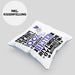 RhythmischeGymnastin Geschenk Lustiger Spruch für RhythmischeGymnastin Geschenkidee Bester RhythmischeGymnastin Der WeltKissen mit Füllung 40x40 (Grau) Blau Trendation