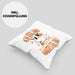 Trendation Lustige Kissen mit Füllung 40x40 für Hamster Besitzer als Geschenkidee Hamster Fan Ich Mag Halt Einfach Hamster (Grau) Grün Trendation