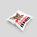 Chihuhahua Mom Mama Besitzer Kissen mit Füllung 40x40 Geschenkidee Frauchen Herrchen (Grau) Grau Trendation