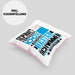Schwimmer Geschenk Lustiger Spruch für Schwimmer Geschenkidee Bester Schwimmer Der WeltKissen mit Füllung 40x40 (Grau) Rosa Trendation