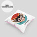 Chihuahua Besitzer Kissen mit Füllung 40x40 Geschenk Lustiger Spruch Geschenkidee Chihuahua Mama Papa (Grau) Rosa Trendation