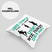 Lustige Line Dance Kissen mit Füllung 40x40 - Tolles Geschenk für Line Dance Enthusiasten (Grau) Grün Trendation