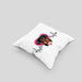 Rottweiler Besitzer Kissen mit Füllung 40x40 Geschenk Lustiger Spruch Geschenkidee Herzschlag Rottweiler (Grau) Grau Trendation
