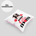 Border Collies Besitzer Mom Mama Kissen mit Füllung 40x40 Geschenk Lustiger Spruch Geschenkidee Border Collies Besitzerin (Grau) Rosa Trendation