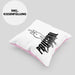Katzen Kissen mit Füllung 40x40 Pauschal Dagegen Katze Katzenliebhaber Kater Geschenk Miau Katzenbesitzerin Geschenkidee Humor (Grau) Rosa Trendation