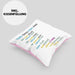 Coder Kissen mit Füllung 40x40 Geschenk für Programmierer Softwareentwickler Nerds Geschenkidee (Grau) Rosa Trendation