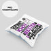 Plattenproduzent Geschenk Lustiger Spruch für Plattenproduzent Geschenkidee Bester Plattenproduzent Der WeltKissen mit Füllung 40x40 (Grau) Blau Trendation