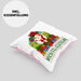 Schrott-Wichtelgeschenk für Frauen Kollegen Geschenk Wichteln Weihnachten Weihnachten Geschenkidee SchrottwichtelnKissen mit Füllung 40x40 (Grau) Rosa Trendation