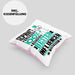 Influencer Geschenk Lustiger Spruch für Influencer Geschenkidee Bester Influencer Der WeltKissen mit Füllung 40x40 (Grau) Rosa Trendation